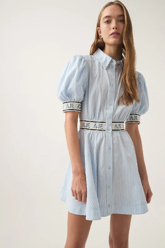 Harling Logo Mini Dress Anniversary unclassified dresses