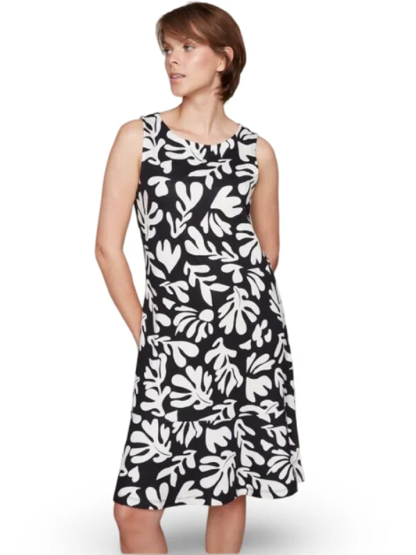 Carre Noir Leaf Dress High-low unclassified dresses