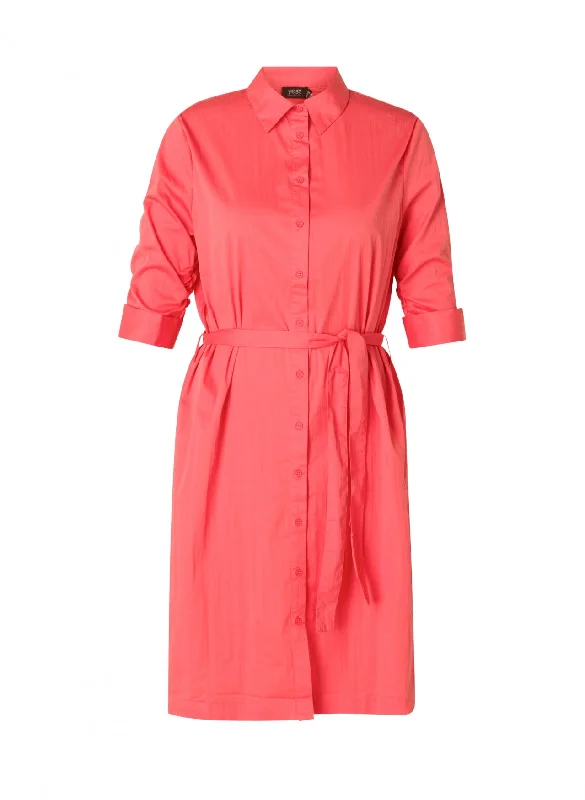 koraalrode hemdjurk Lace unclassified dresses