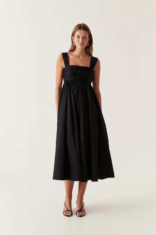 Nova Tie Back Midi Dress Sexy unclassified dresses