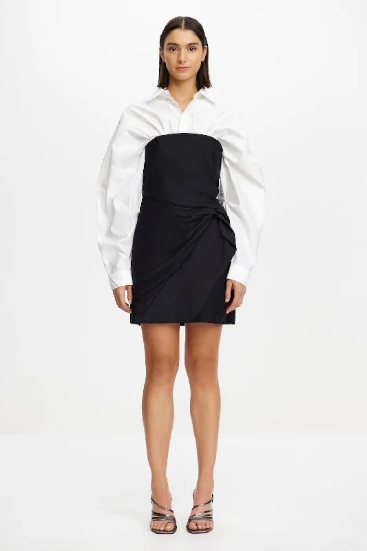 HINKSFORD MINI DRESS Color block unclassified dresses