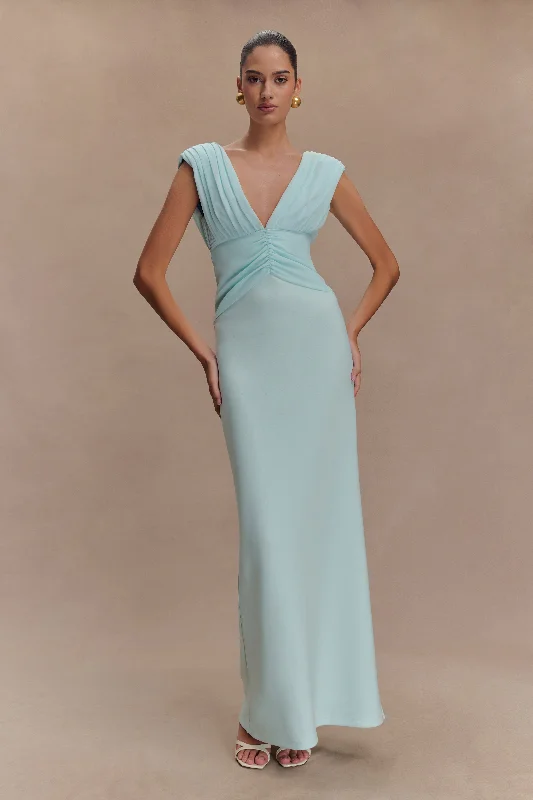 Monique Maxi Dress - Ice Blue Cocktail unclassified dresses