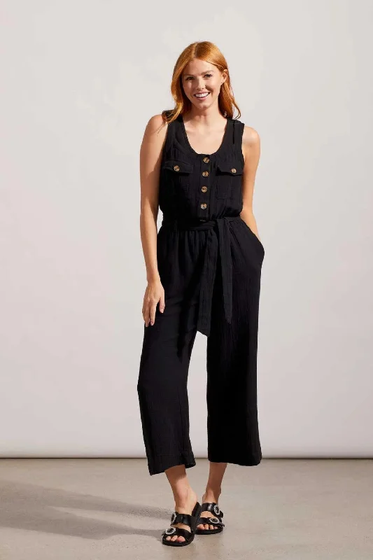 Tribal Button Front Jumpsuit Everyday wear unclassified dresses