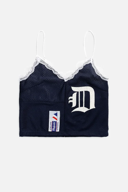Rework Detroit Tigers MLB Lace Tank - XS Best-selling unclassified dresses