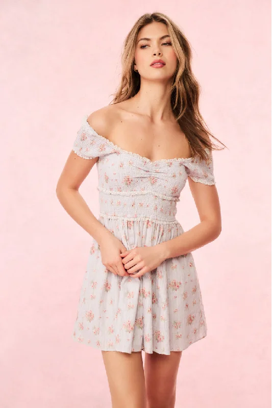 Siona Dress - SKYLIGHT BLUE Denim unclassified dresses