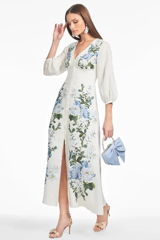 VARENNA DRESS - SKY PEARL RACEME Soft fabric unclassified dresses