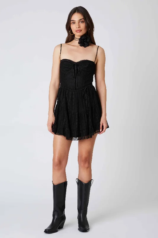 Rock & Roll Dress Black Lace unclassified dresses