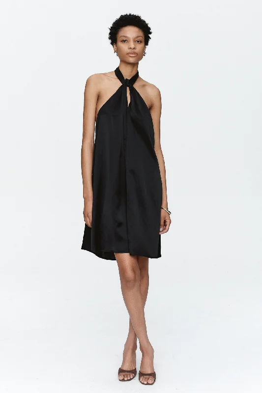 DARIO DRESS - BLACK Wrap unclassified dresses