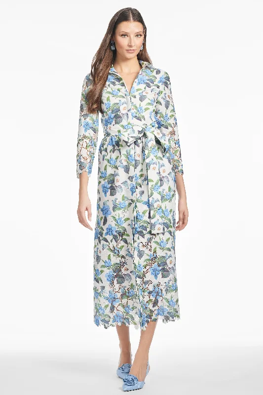 CHRISTA DRESS - MORNING GLORY GARDEN Dark color unclassified dresses