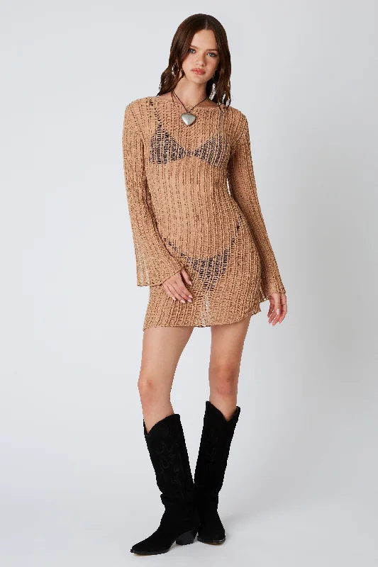 Lillian Sheer Crochet Dress Popular unclassified dresses