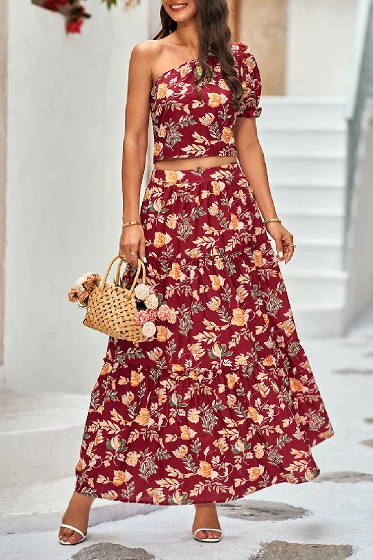 Leaves Wine Red