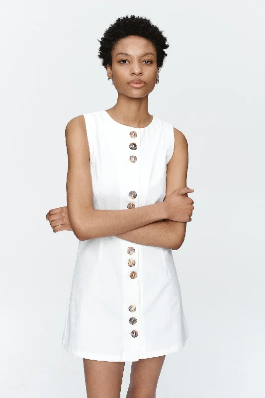LENNY DRESS - IVORY Short unclassified dresses